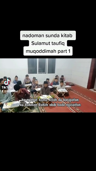 viral nadom sunda kitab sulamut taufiq, menyentuh hati,,