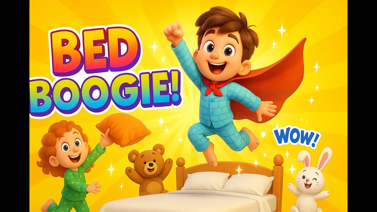 Make the Bed Boogie 🛏️ | Fun Kids Song for Morning Routines | 3D ...