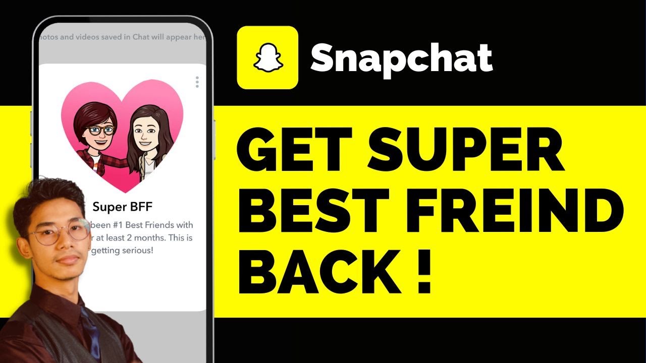 How To Get Super Best Friends Back On Snapchat ! - YouTube