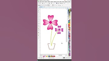 How to create beautiful flower design in corel draw. #graphicdesgin #coreldraw #coreldrawtutorial