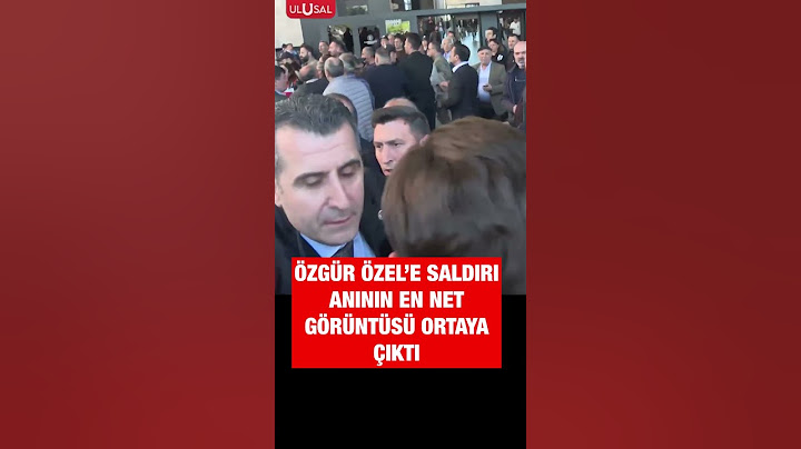 Özgür Özel'e yumruklu saldırı anının en net görüntüsü ortaya çıktı #shorts #özgürözel #keşfet