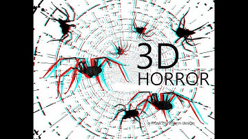 Deadly Spiders in Epic Stereo 3D | 2D or use Anaglyph 3D Mode