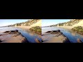 4k 3d Video of the Beautiful 1000 Steps Beach California