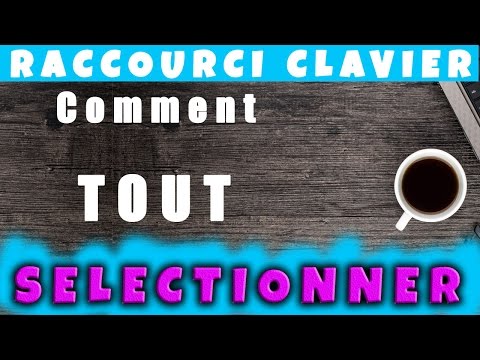 Vidéo: Comment Désélectionner Les Raccourcis