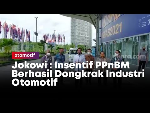Kunjungi GIIAS 2021, Presiden Joko Widodo: PnBM Dongkrak Industri Otomotif - Mobil Ramah Lingkungan