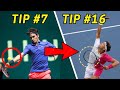 20 Tennis Tips To ACTUALLY Improve Your Tennis NOW