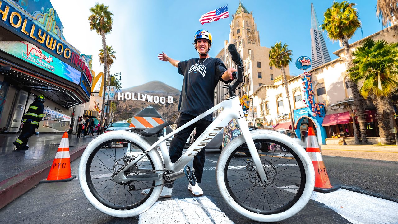 FABIO WIBMER riding in LOS ANGELES!