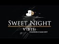 V BTS Sweet Night ITAEWON CLASS 이태원 클라쓰 OST Piano Karaoke Instrumental Cover With Lyrics mp3