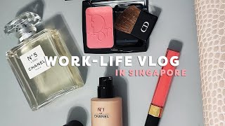 Singapore Vlog: Back to work after COVID | Office, food, more food and Tripollar Stop X Rose