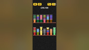 Cup Sort Puzzle Level 1539 | Water Sort Puzzle Level 1539 | Ball Sort Puzzle Level 1539 All the same