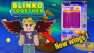 New wings in BLINKO TOGETHER event !! - BlockmanGo 🤩🔥