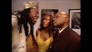 King Booker & Queen Sharmell & Teddy Long Backstage Segment Smackdown October 13 2006