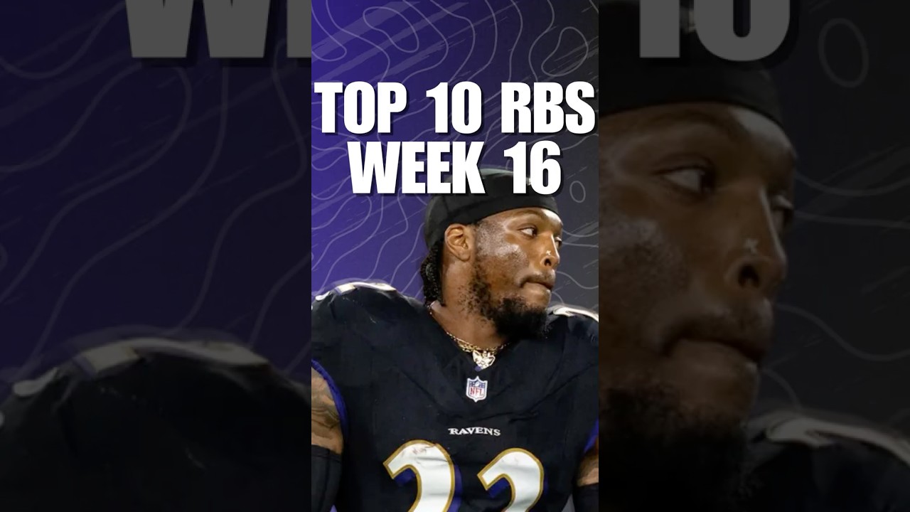 Топ-10 раннинбеков для фэнтези-футбола, 16-я неделя 