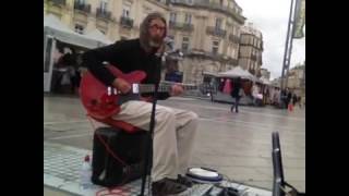 Rollin' 'n' Tumblin' - Markus K live on the street in Montpellier
