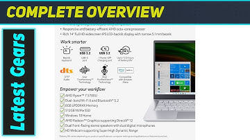 Acer Swift 3: 洗練されたデザインに驚異的な Ryzen 7 のパワーを搭載!