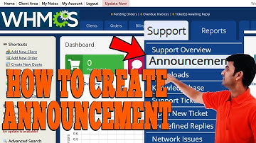 How to create Announcements in WHMCS? [STEP BY STEP]☑️