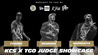 KCS x TGO Judge showcase Cyborg, Deadend, Madd Hatta | Judge Showcase | KCS x TGO
