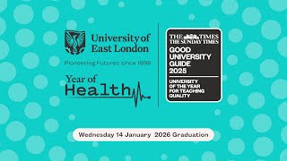 12:30PM Wednesday 14 January 2026 Graduation