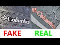 Columbia shoes real vs fake. How to spot counterfeit Columbia footwear