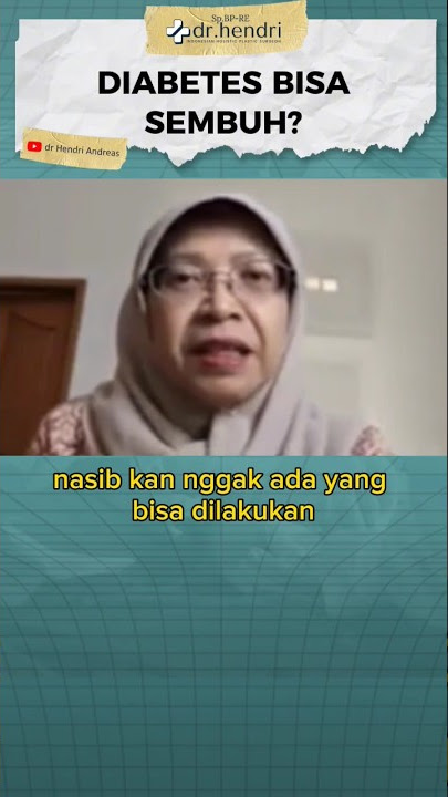 DIABETES BISA SEMBUH? #lifestyle #diabetes #intermittentfasting #diet