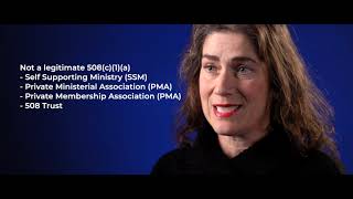 PMA, SSM ,508 TRUST ARE NOT A LEGITIMATE 508(C)(1)(A)