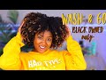 Bomb A** Wash &amp; Go Routine w/ Black Owned Products | Curl Daze Hair, Miche, TreLuxe, Mielle