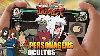 COMO JOGAR COM OS PERSONAGENS OCULTOS NO NARUTO SHIPPUDEN ULTIMATE NINJA IMPACT (2021) 60 FPS screenshot 4