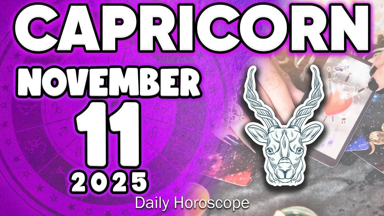𝐂𝐚𝐩𝐫𝐢𝐜𝐨𝐫𝐧 ♑ 😱THIS COULD💪 CHANGE YOUR LIFE🏆 Horoscope for today NOVEMBER