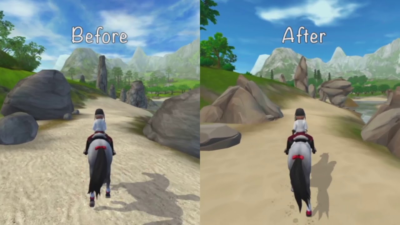 Before And After Silverglade || Star Stable || Alessia Flowerforce