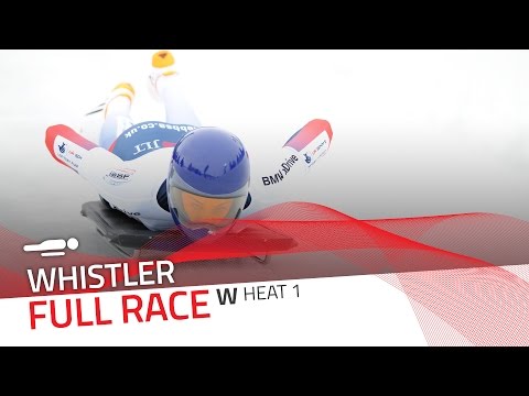 Whistler | BMW IBSF World Cup 2016/2017 - Women's Skeleton Heat 1 | IBSF Official