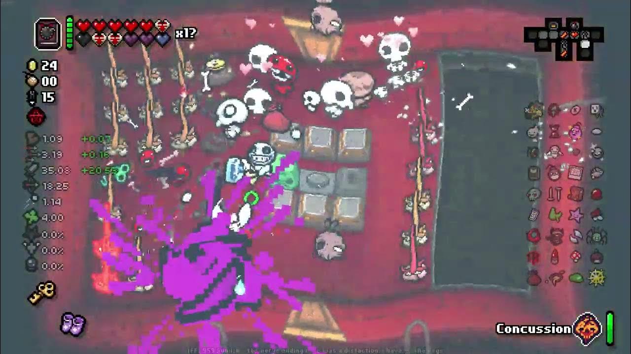 Blinding myself using the power of god in the binding of isaac YouTube
