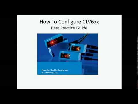 Best Practice  How to setup a CLV650 barcode reader