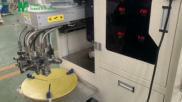 PU-20F PU injection machine for air filter production