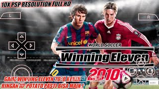 Keren ! Coba Game Winning Eleven 2010 (English) Setting Grafik 10X PSP Lebih HD !