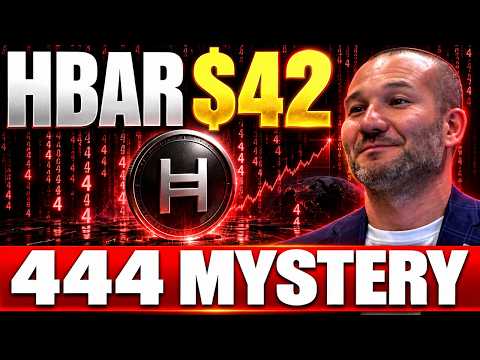 HBAR $42 dan Misteri 444! Pembaruan Baru dan Mengapa Harganya Melonjak!