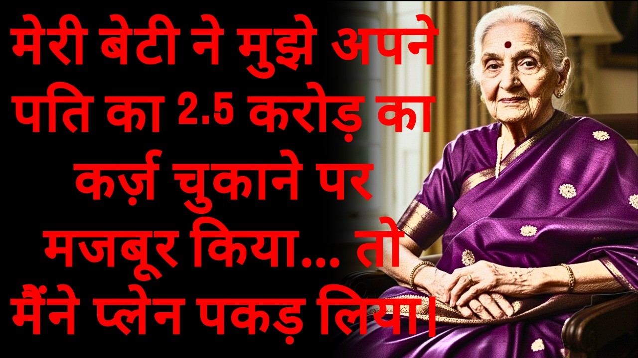 मेरी बेटी ने मुझे अपने पति का 2.5 करोड़ का कर्ज़ चुकाने पर मजबूर किया… तो मैंने प्लेन पकड़ लिया