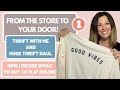 THRIFT WITH ME!  From The Store To Your Door What I Look For When I Shop! HUGE Poshmark THRIFT HAUL