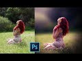 How to Blur Background and Retouching a Photo in Photoshop CC