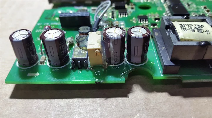 EMERSON R48-3200 power supply reform, 23v-52v voltage control modification.  LU1DL Gabriel Contardo.