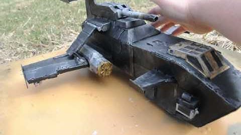 40k Warhammer 40 000 Thunderhawk Gunship Black, Scratch Build