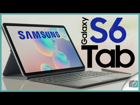 جالكسي تاب اس 6 - Galaxy Tab S6 رسميا | لمنافسة ايباد ابل الجديد