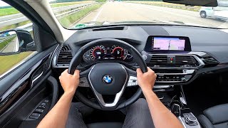 2021 BMW X3 xDrive20i [G01]- pov test drive