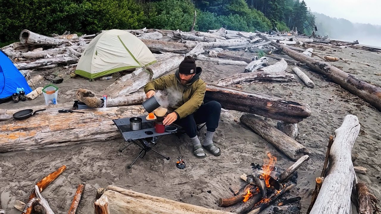 Camping on the Washington Coast | Olympic National Park | Second Beach
