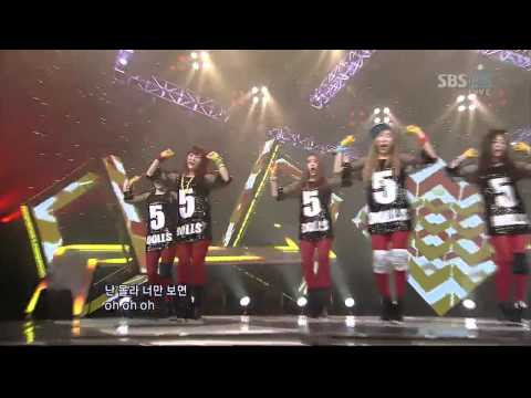 SBS popular song -5dolls [you] (614 times)