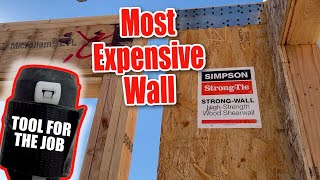 2 Story Simpson Strong Wall Install + I Invented a New Tool