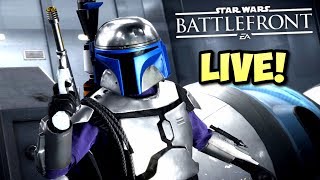 STAR WARS BATTLEFRONT 2 LIVE! -  NEW UPDATE Heroes Gameplay SWBF 2 Multiplayer