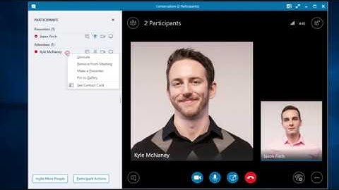 13 - Making Others a Presenter in a Skype for Business Meeting