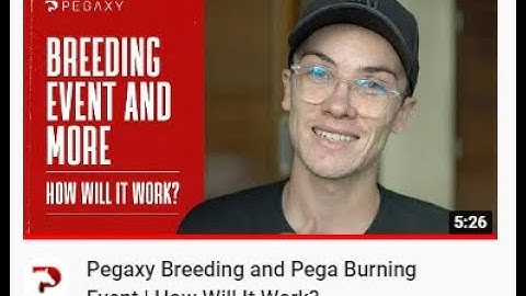Pegaxy Breeding and Burning Event Analysis