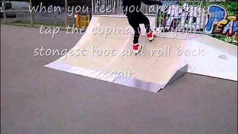 how to drop in backwards on skates tutorial with sammi and nad