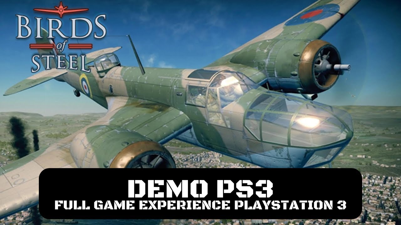 Birds of Steel Demo PS3 | Full Game Experience PlayStation 3 | VictaTheDragon